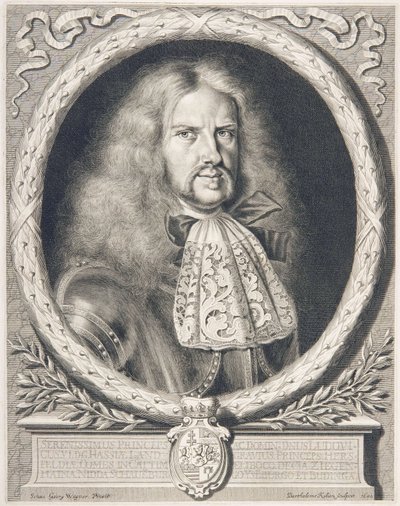 Ludwig VI (1630–1678), Landgrave of Hesse-Darmstadt 1661–1678 by Bartholomäus Kilian